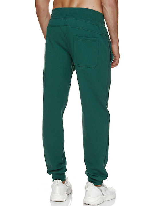 Sweatpants with Elastic Dark Green