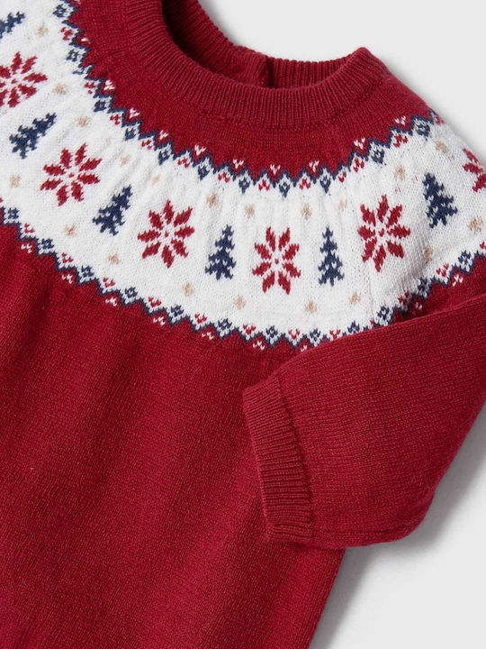 Mayoral Kids Sweater Long Sleeve Red