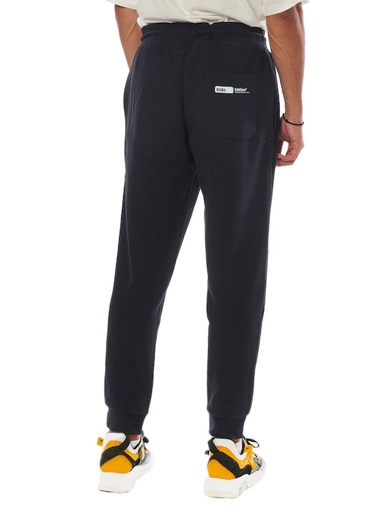 Body Action Men's Sweatpants with Rubber Blue