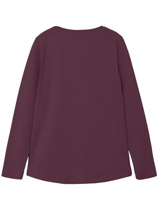 Name It Kids' Blouse Long Sleeve Burgundy