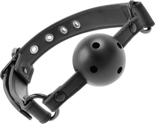 Fetish Submissive Breathable Ball Gag Knebel in Schwarz Farbe