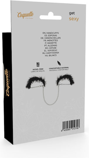 Coquette Chic Desire Fetish Handcuffs Deluxe Χειροπέδες σε Ασημί Χρώμα