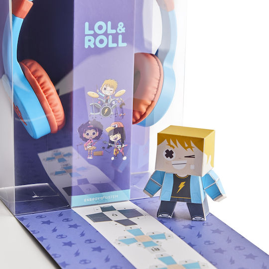 Energy Sistem Lol&Roll Kabelgebunden Kinder Am Ohr Kopfhörer Hellblau