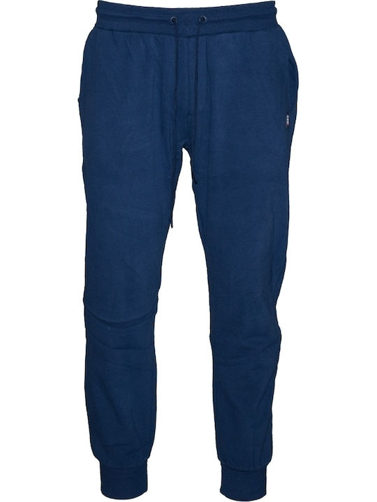 Sweatpants with Elastic Blue