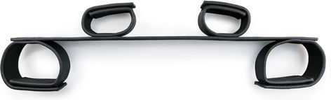 Easytoys Wrist & Ankle Bondage Bar Ιμάντες Ακινητοποίησης σε Μαύρο Χρώμα
