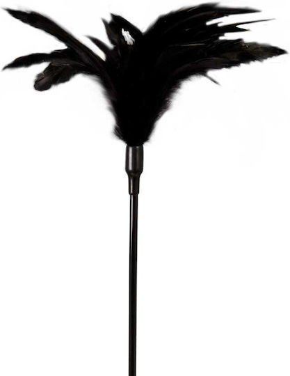 Guilty Pleasure Feather Crop Paddle in Black Color