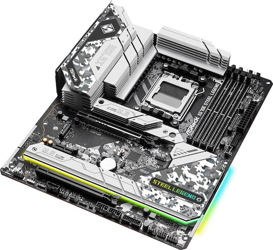 ASRock X670E Steel Legend Wi-Fi Motherboard ATX με AMD AM5 Socket