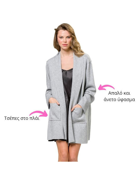 Harmony Winter Women's Robe Gray