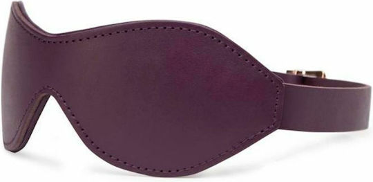 Fifty Shades of Grey Freed Cherished Collection Leather Blindfold BDSM Mask in Gray Color