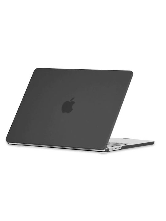 Θήκη Tech Protect Smartshell Apple Macbook Air 13 M2 M3 M4 2022-2024-2025 Maτ Μαυρο