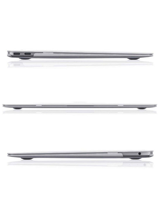 Tech-Protect Smartshell Apple Macbook Air 13 M2 M3 2022-2024 Transparente Laptoptasche