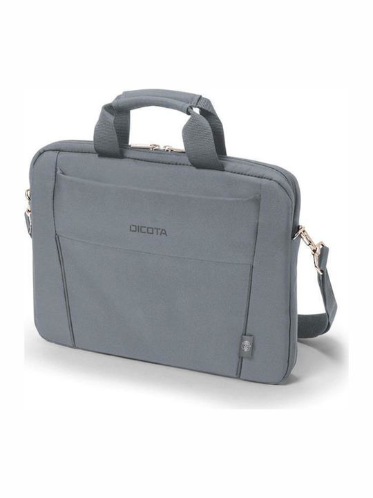 Dicota Slim Case Base Τσάντα Ώμου / Χειρός για Laptop 12.5" σε Γκρι χρώμα
