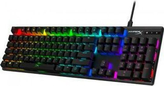 HyperX Alloy Origins Aqua Switches Gaming Tastatură Mecanică Tenkeyless cu iluminare RGB (Engleză US)