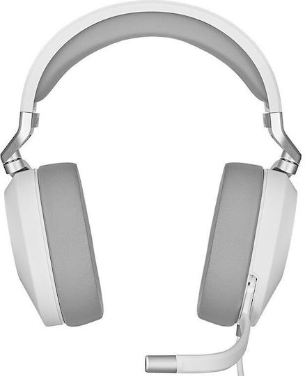 Corsair HS65 Surround Over Ear Gaming Headset with Connection 3.5mm White