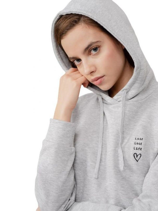 Outhorn Women's Hooded Sweatshirt Gray