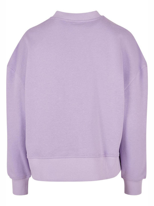 Urban Classics Women's Fleece Sweatshirt Lilac