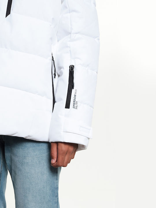 Winter Jacket Puffer White