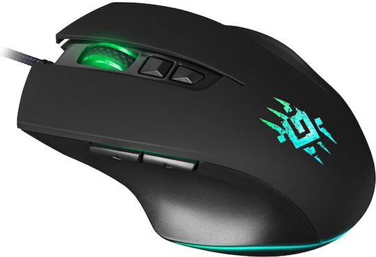 Defender Wolverine GM-700L RGB Gaming Gaming Maus 12800 DPI Schwarz