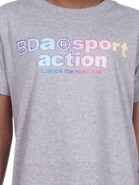 Kinder-T-Shirt Gray