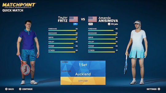 Matchpoint: Tennis Championships Legends Edition PS5 Game