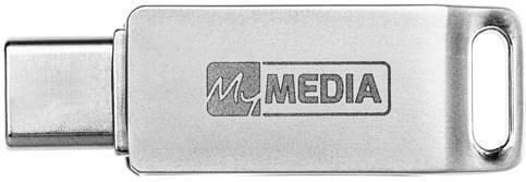 Verbatim MyMedia My Dual 64GB USB 3.2 Stick with connection USB-A & USB-C Silver