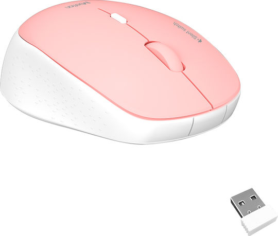Meetion MT-R570 Ασύρματο Ποντίκι Ροζ