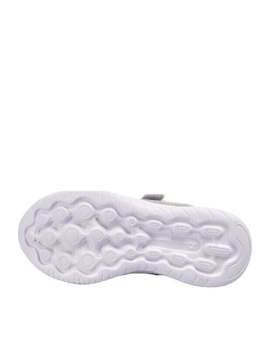 Softy Evolve Kids Sports Shoes Running with Hoop & Loop Closure Gray