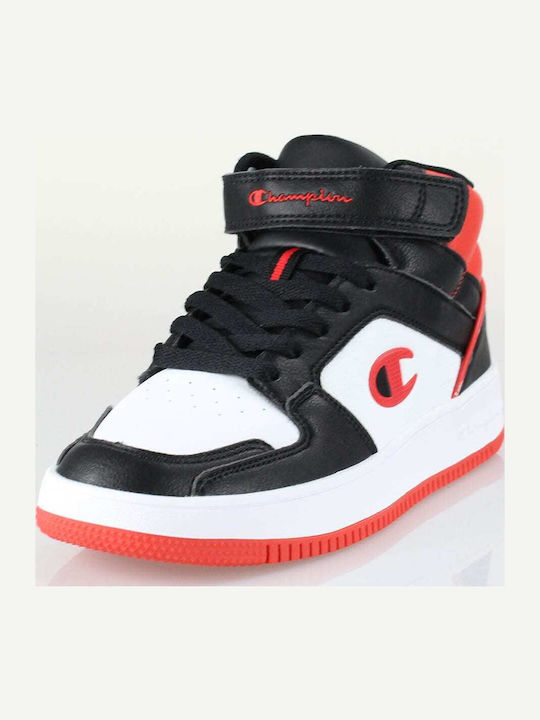 Rebound 2.0 Mid Kids Sports Shoes Basketball with Hoop & Loop Closure Multicolour