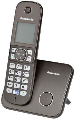 Panasonic KX-TG6811 Cordless Phone with Greek Menu Brown