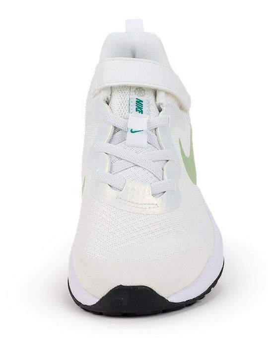 Revolution 6 Αθλητικά Παιδικά Παπούτσια Running με Σκρατς Summit White / Pink Foam / White / Honeydew