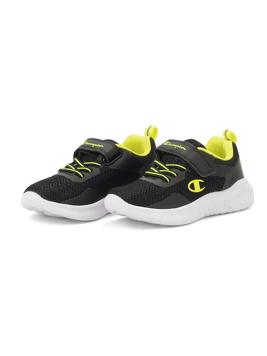 Αθλητικά Παιδικά Παπούτσια Running με Σκρατς Μαύρα