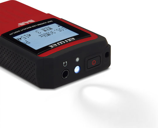 Aiwa RD-20DAB/RD Ραδιοφωνάκι Επαναφορτιζόμενο DAB+ Κόκκινο