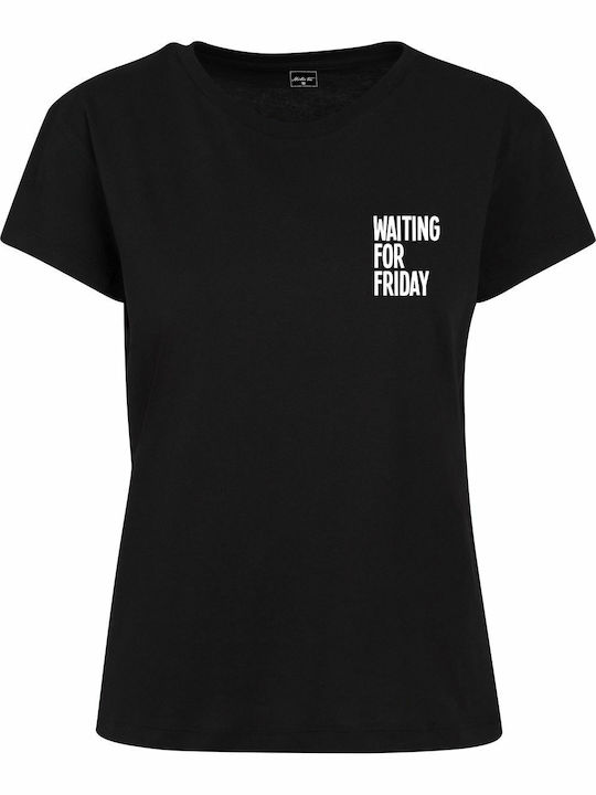 Waiting For Friday Γυναικείο T-shirt Μαύρο