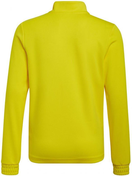 Adidas Kids Sweatshirt Yellow Entrada 22