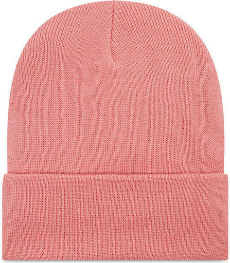 Knitted Beanie Cap Pink