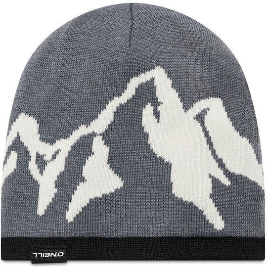 Beanie Ανδρικός Reversible Σκούφος Πλεκτός σε Μαύρο χρώμα