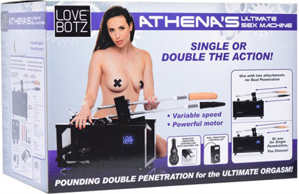 XR Lovebotz Athena's Ultimate Sex Machine Mașină de Sex Neagră