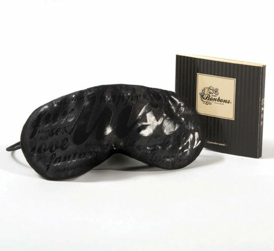 Bijoux Indiscrets Blind Passion Mask BDSM Μάσκα σε Μαύρο Χρώμα