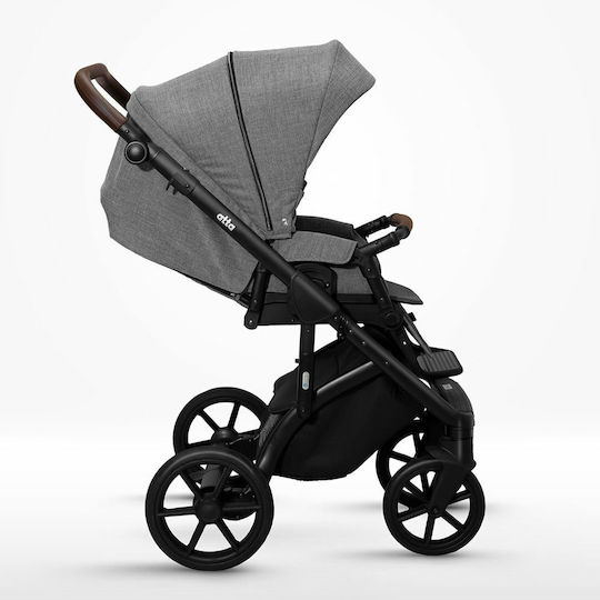 Dovadi Atta Adjustable 2 in 1 Baby Stroller Suitable for Newborn Total Grey 13.1kg