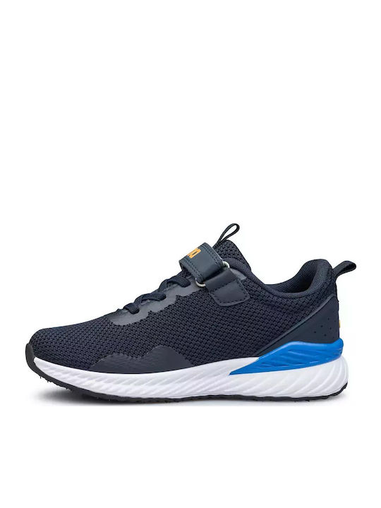 Παιδικά Sneakers με Σκρατς Navy Μπλε