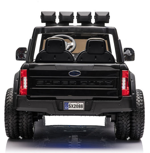 Ford Super Duty Διθέσιο με Τηλεκοντρόλ Licensed 24 Volt Μαύρο για 3+ Ετών
