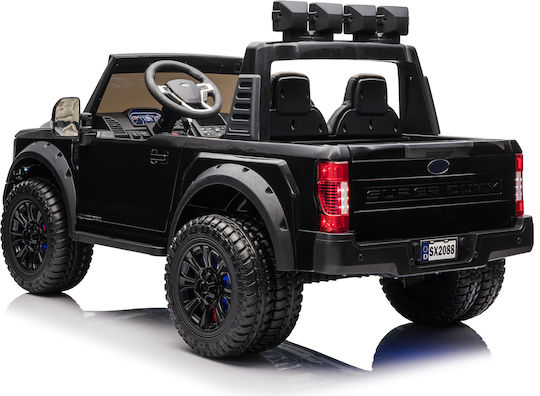 Ford Super Duty Διθέσιο με Τηλεκοντρόλ Licensed 24 Volt Μαύρο για 3+ Ετών
