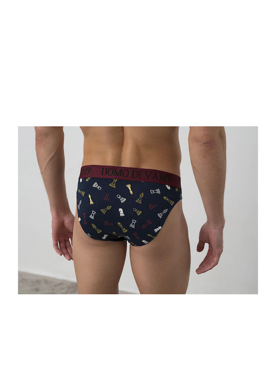Herren Slips Blau 2Packung