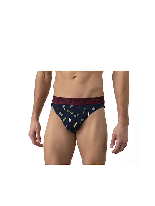 Herren Slips Blau 2Packung