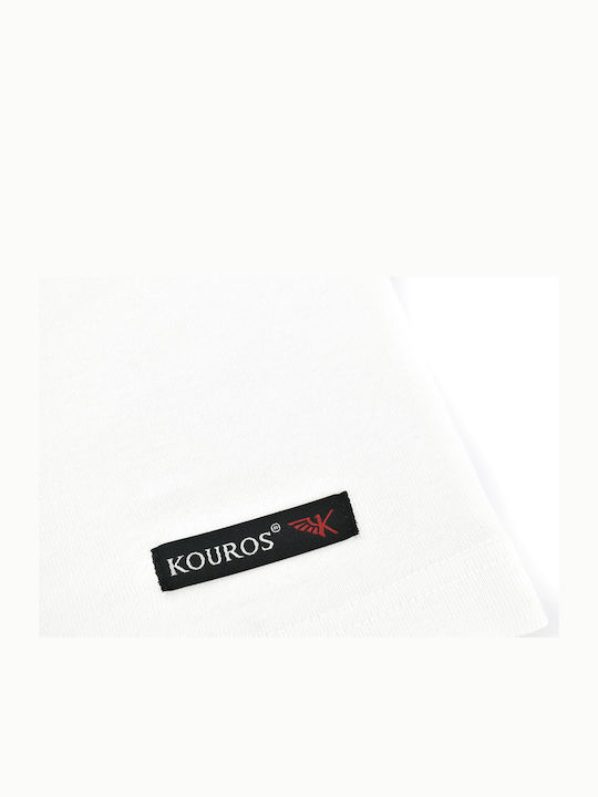 Men's Short Sleeve Undershirt White