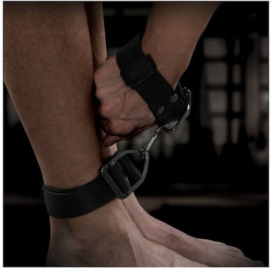 Pipedream Sir Richards Deluxe Cuff Set Комплект за Връзване на Крайници в Черен Цвят