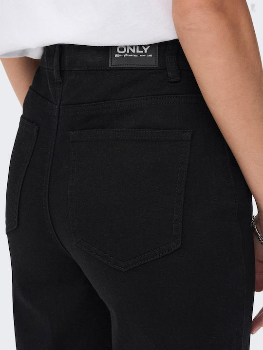 Damenjeans in Gerader Linie Schwarz