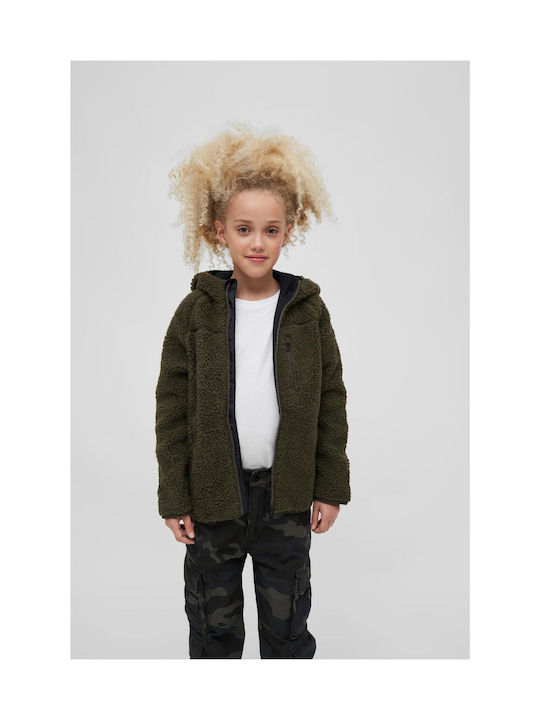 Brandit Kids Casual Jacket short Hooded Khaki