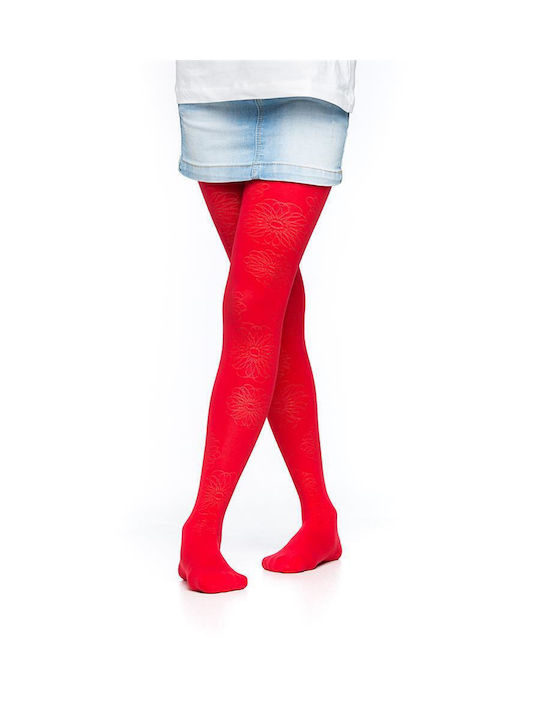 Inizio Kinderstrumpfhose Rot 60 Den