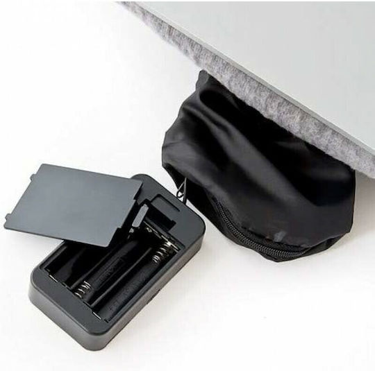 Relaxdays Μαξιλάρι Led Φωτάκι 21725 Βάση Στήριξης για Laptop έως 17.3" με Φωτισμό Γκρι